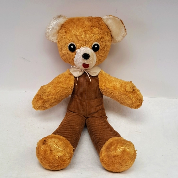 Vintage carnival prize stuffed teddy bear - Picture 1 of 6